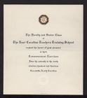 Invitation to Commencement Exercises 1914